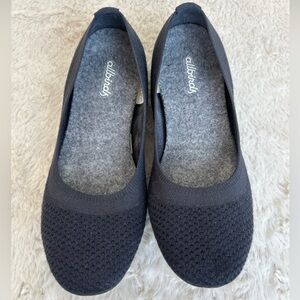 Allbirds Sz 5.5 Tree Breezers Ballet Flat Black Women’s Knit Shoes Flats